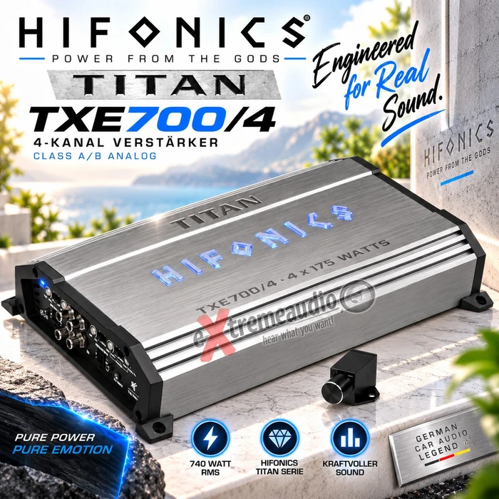 Hifonics Titan Evolution TXE700/4