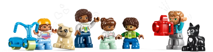 LEGO DUPLO - 3-in-1-Familienhaus