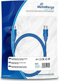 MediaRange USB 3.0 Verlängerung A/A, 1.8m (MRCS151)