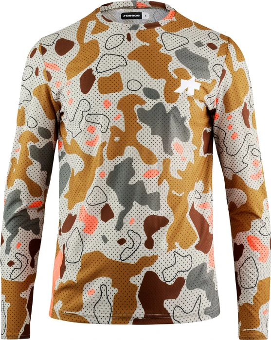 Assos Tactica T5 Mud Flage Trikot langarm halftone camo