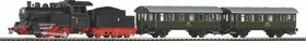 Piko - Spur H0 Start-Set - Start-Set Dampflok mit Personenwagen PKP