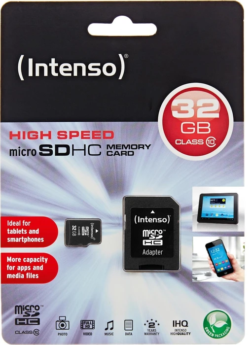 Intenso R20/W12 32GB Kit, Class 10