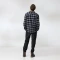 Fjällräven Övik Heavy Flannel Hemd langarm dark navy/buckwheat brown (Herren) Vorschaubild
