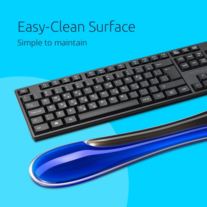 Kensington Slim Duo Gel, Handballenauflage (Tastatur), blau/schwarz