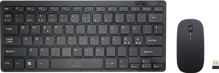 Renkforce RF-KMC-410 Funk-Tastatur-Maus-Set schwarz, TKL, USB, DE