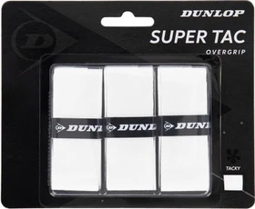 Dunlop Super Tac Overgrip Griffband weiß, 3 Stück