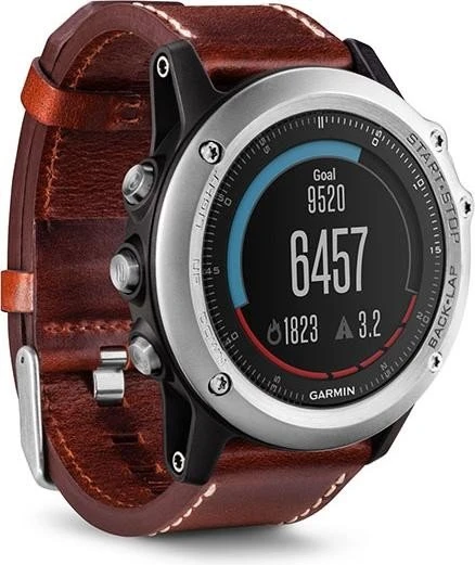 Garmin Fenix 3 Sapphire mit Lederarmband - Performer Bundle