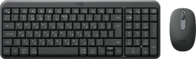 Logitech MK250 Compact Wireless Combo Graphite, Bluetooth, HE