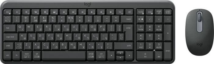 Logitech MK250 Compact Wireless Combo Graphite, Bluetooth, HE