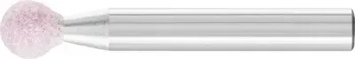 Pferd KU 08 6 AR 80 O5V STEEL EDGE Kugelstift Schleifstift K80, 8x8mm, 10 Stück