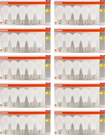 Osram Ledvance LED Base Classic A60 E27 9W/827, 50 Stück
