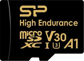 Silicon Power High Endurance Golden Series R100/W80 64GB Kit, UHS-I U3, A1, Class 10
