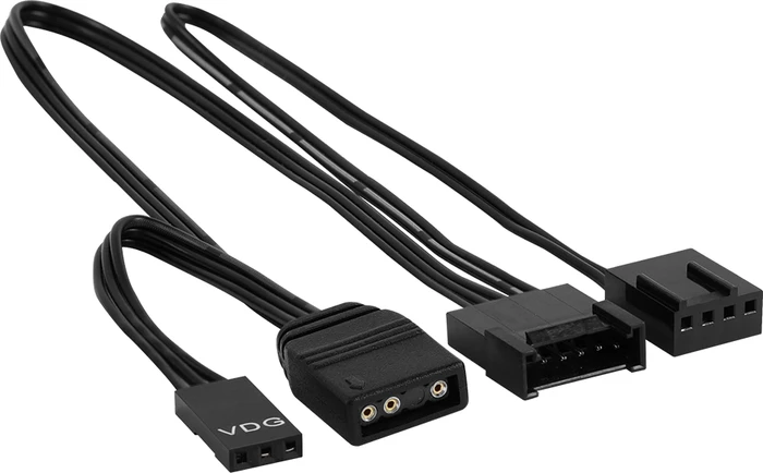 AeroCool Duo 12 Pro, LED-Steuerung, Fernbedienung, 120mm, 3er-Pack