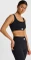hummel Pulse Rib Sport-BH schwarz (Damen) Vorschaubild