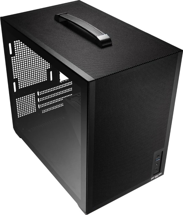 FSP S210 Black, Glasfenster