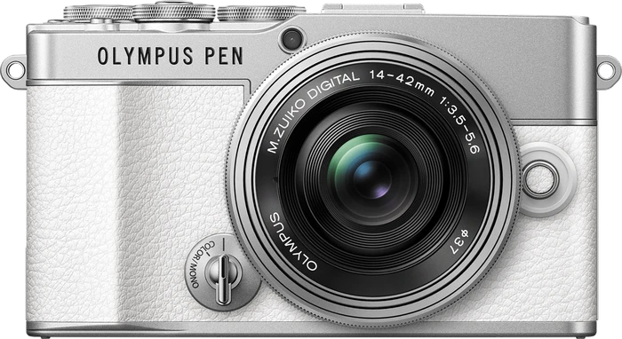 Olympus PEN E-P7 weiß mit Objektiv M.Zuiko digital ED 14-42mm 3.5-5.6 EZ