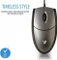 V7 Full Size Optical Mouse silber, USB Vorschaubild