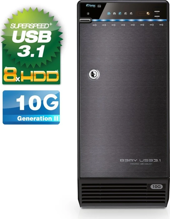 Fantec QB-X8U31, USB-C 3.1