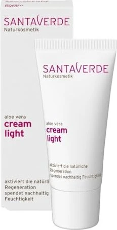 Santaverde Aloe Vera light Gesichtscreme, 30ml