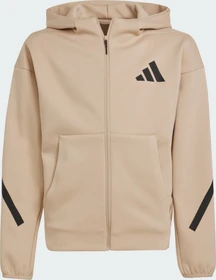 adidas Z.N.E. Zip Hoodie magic beige/black (Junior)