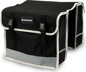 Dunlop Satteltasche Doppeltasche Gepäcktasche schwarz