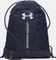 Under Armour Hustle Sportbeutel midnight navy/metallic silver Vorschaubild