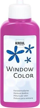 Kreul Window Color Glasmalfarbe, pink, 80ml