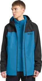 Jack Wolfskin Taubenberg 3in1 Funktionsjacke aurora blue (Herren)