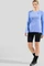 Odlo Essential Seamless Funktionsshirt langarm persian jewel melange (Damen) Vorschaubild