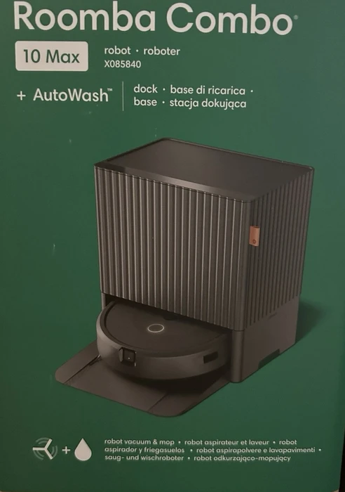 iRobot Roomba Combo 10 Max Saug-/Wischroboter inkl. Absaug-/Reinigungsstation