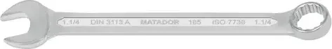 Matador 0185 Ring-Maulschlüssel zöllig, 1.1/4"x420mm