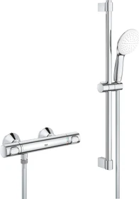 Grohe Grohtherm 500 Thermostat-Brausebatterie 1/2" chrom