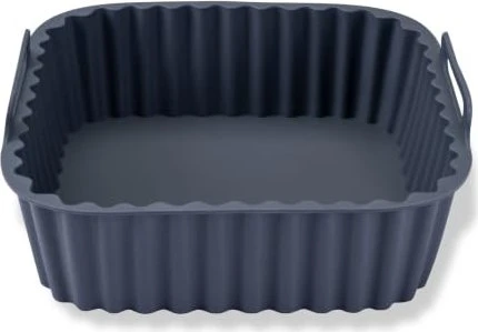 Fackelmann Silikonform für Heißluftfritteuse eckig 15x15cm