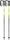 Leki Rider Alpin Skistock black/neon yellow/white (Junior) (65344141)