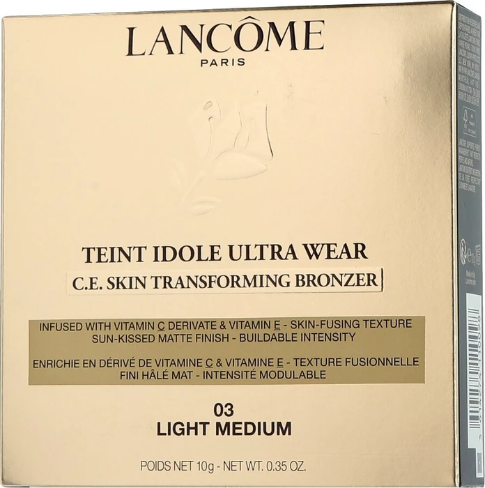 Lancôme Teint Idôle Ultra Wear C. E Skin Transforming Bronzer 03 light medium, 10g
