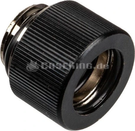 EK Water Blocks Classic Line EK-HTC Classic, Fitting G1/4" auf 12mm, schwarz