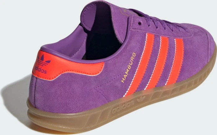 adidas Hamburg active purple/solar red/gold metallic
