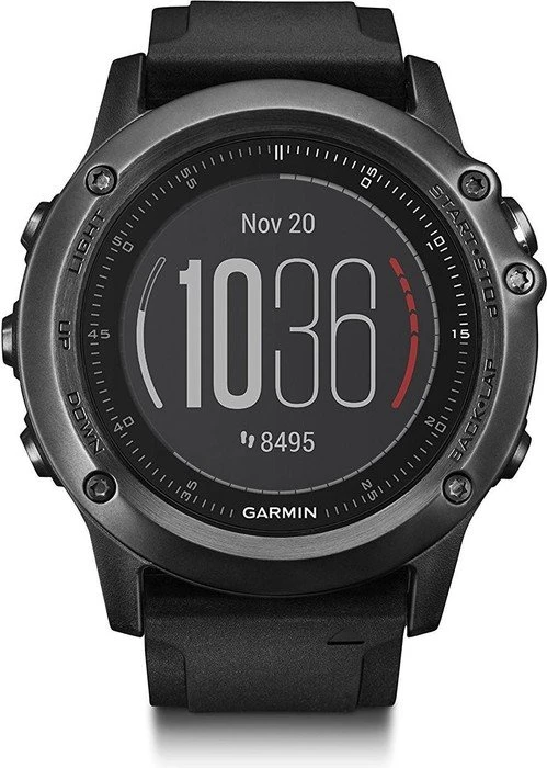 Garmin Fenix 3 Sapphire HR schwarz/grau