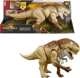 Mattel Jurassic World - Rebirth - Rumble'n Rampage Distortus Rex