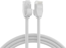 EFB Elektronik TPE Ultraflex kompakt Patchkabel, Cat6a, U/UTP, RJ-45/RJ-45, 0.5m, weiß