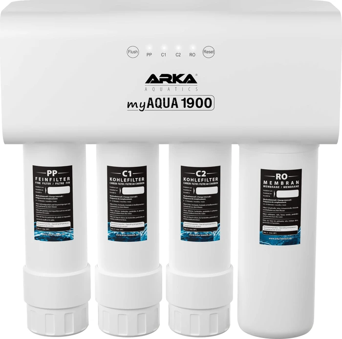 ARKA MyAqua 1900 Umkehrosmoseanlage mit 24V Druckerhöhungspumpe