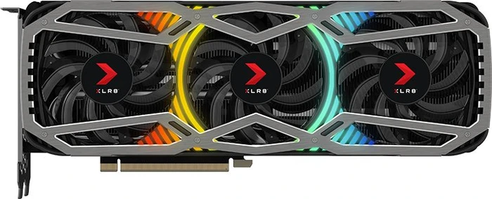 PNY GeForce RTX 3080 XLR8 Gaming Revel Epic-X RGB Triple Fan LHR, 12GB GDDR6X, HDMI, 3x DP, Smallbox