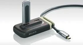 Belkin USB 2.0 Plus Hub 4-port braun/creme