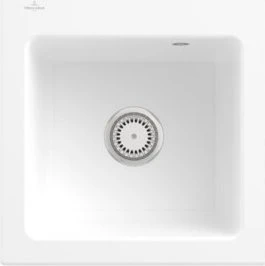 Villeroy & Boch Subway 45 XS Einbau Becken mittig stone white