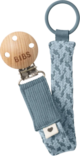 Bibs Schnullerband petrol baby blue