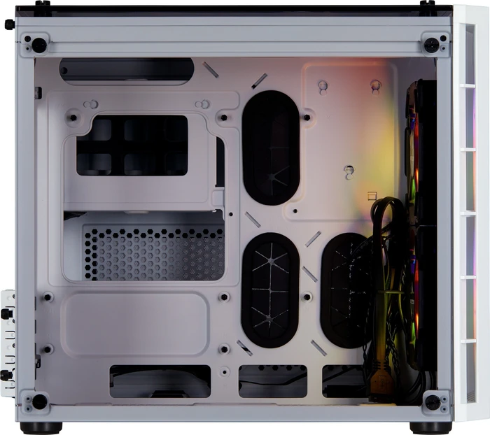 Corsair Crystal Series 280X RGB, weiß, Glasfenster