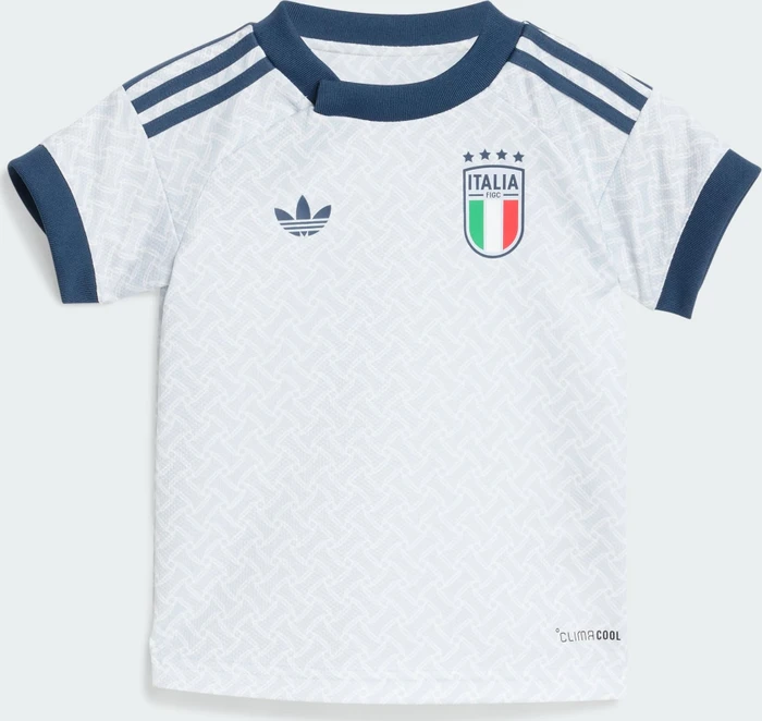 adidas Italien Kids 2026 Auswärtsausrüstung aeroblue (Junior)