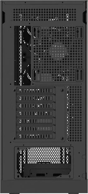 Thermaltake S370 WS Black, schwarz/braun, Glasfenster