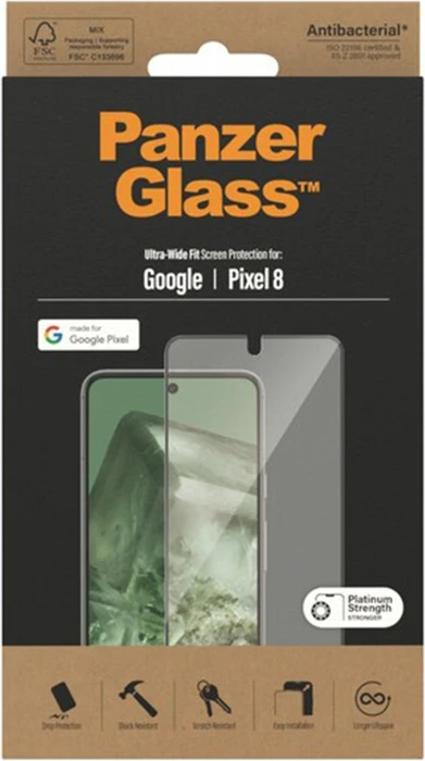 PanzerGlass Ultra-Wide Fit für Google Pixel 8