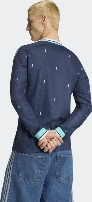 adidas FIFA WM 2026 Deutschland Auswärtstrikot langarm collegiate navy (Herren)